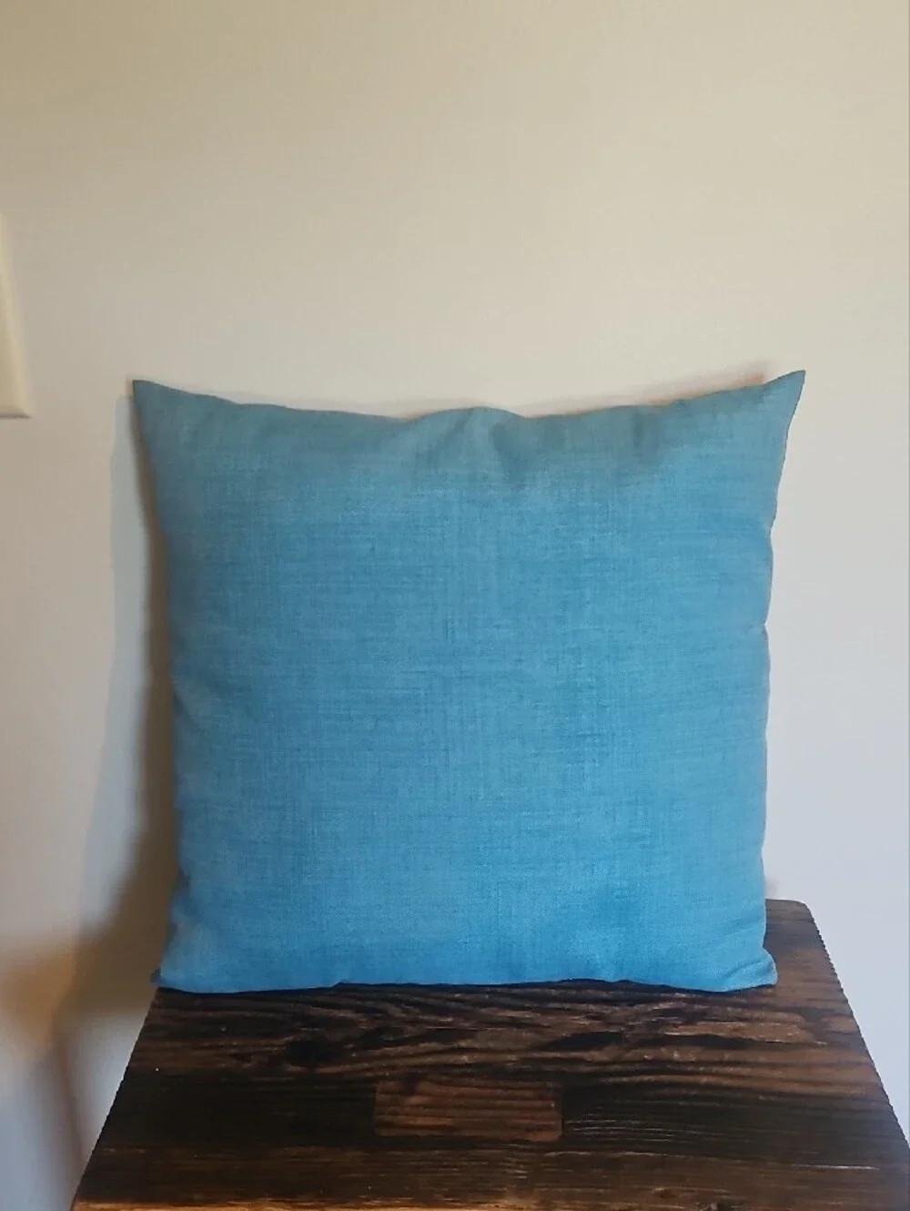 Happy Halloween Gnome Decorative Pillow - Teal with Orange Accents